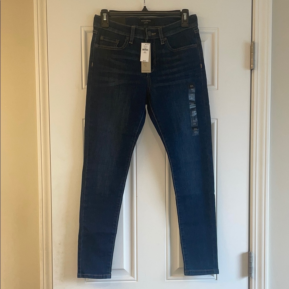 NWT Banana Republic Skinny Jeans Sz 27/4 Petite